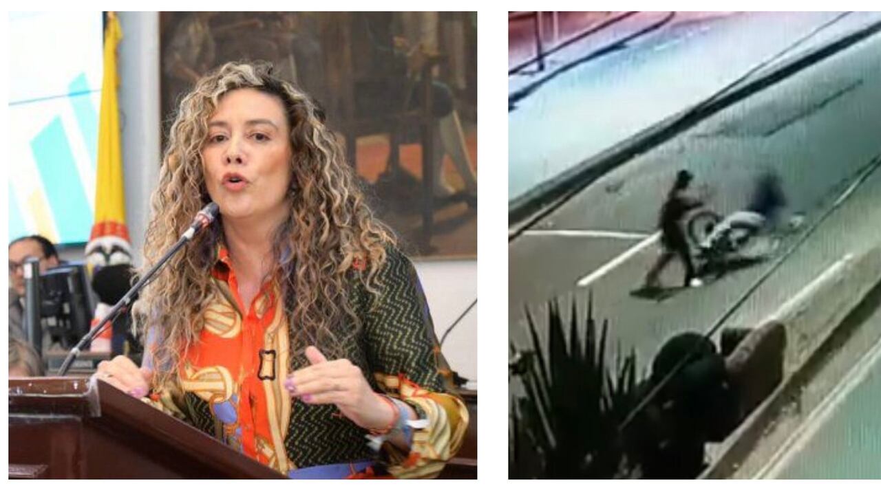 En video quedó registrado un violento robo a un ciclista en Bogotá, en un hecho que ha generado repudio y sobre todo la petición a la administración distrital para que se adopten medidas para proteger a los ciudadanos de la inseguridad.