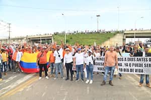 Paro minero en Valdivia Antioquia