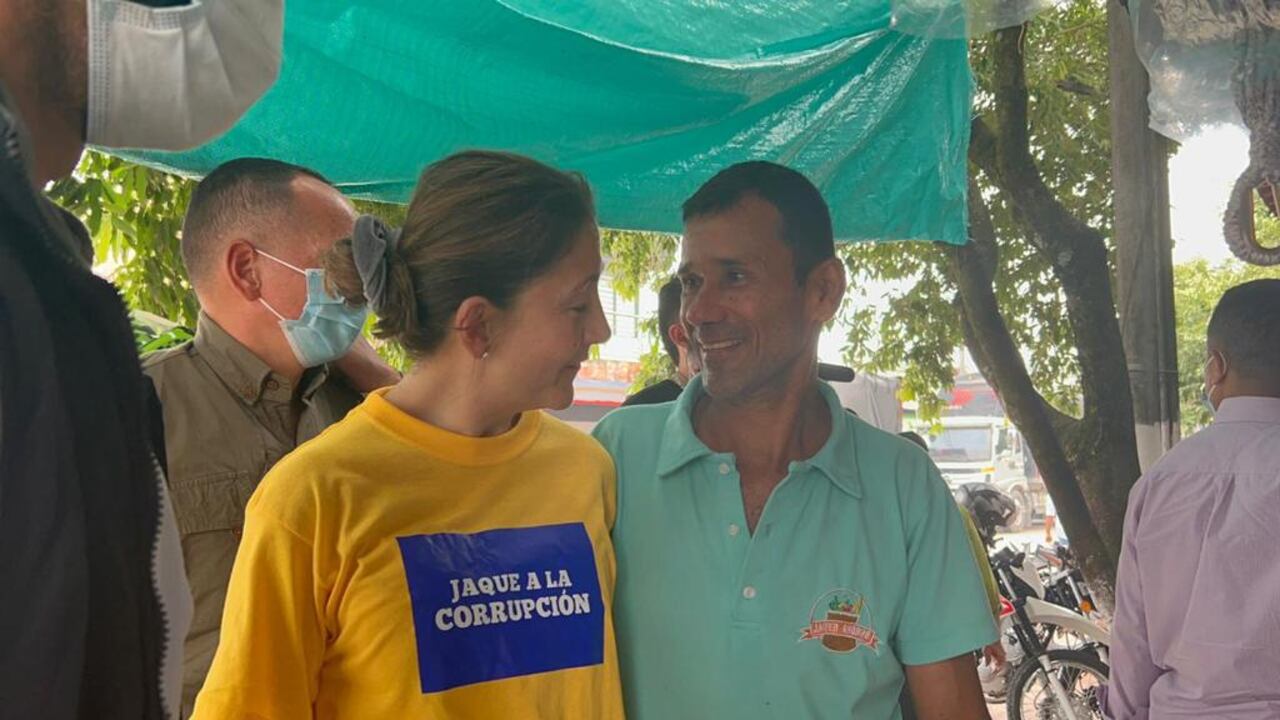 Íngrid Betancourt en El Caguán, en 2022