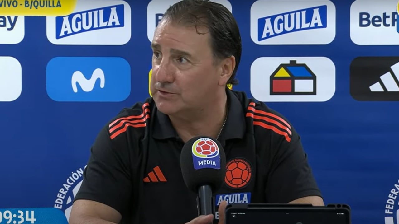 Néstor Lorenzo, entrenador de la Selección Colombia.
