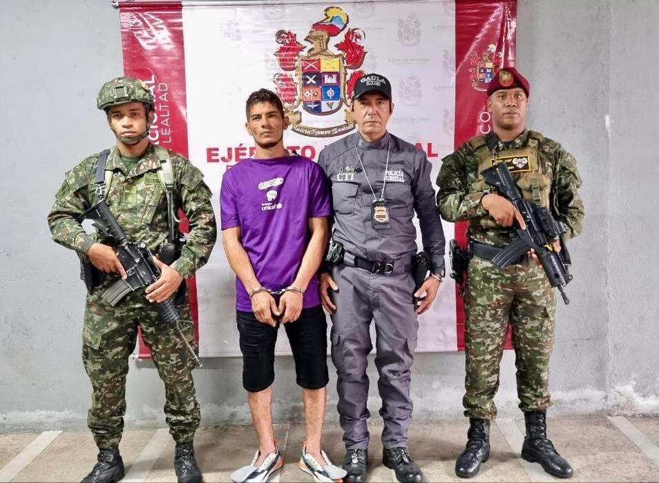 Capturado por el presunto delito de secuestro.