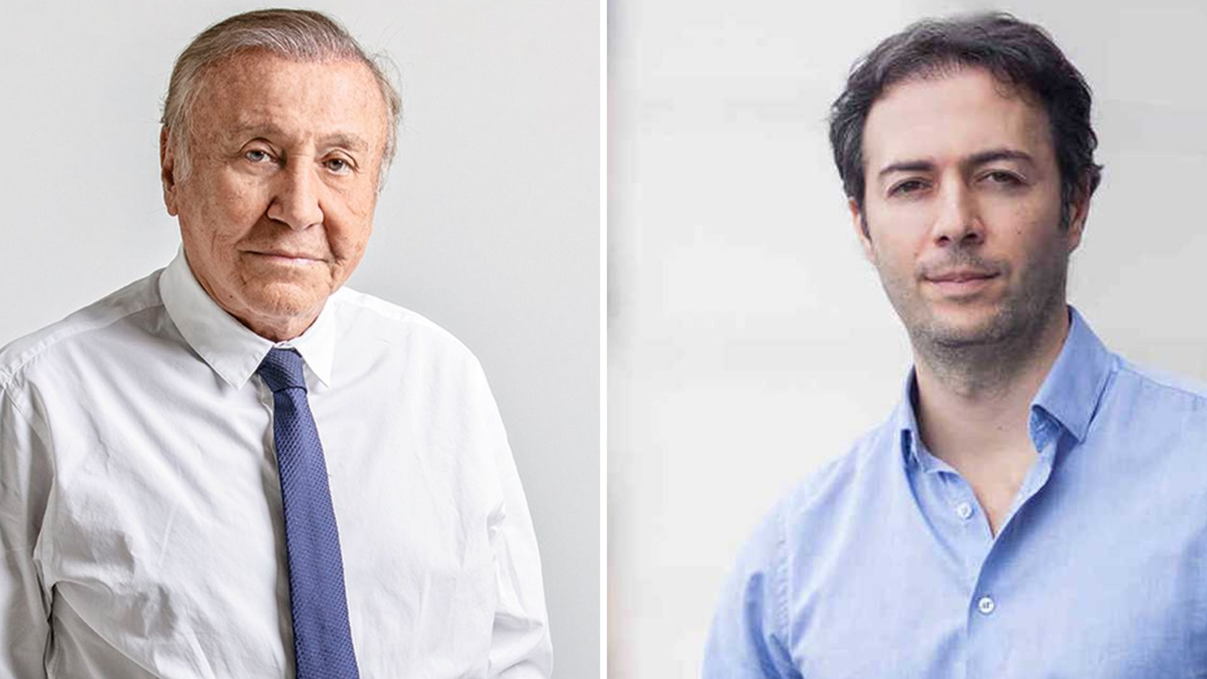 Rodolfo Hernández y Daniel Quintero