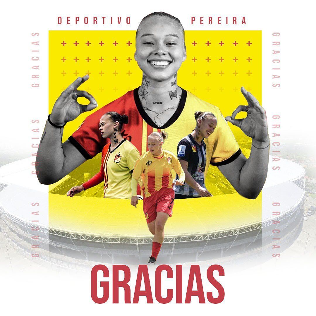 Ana María Guzmán agradeció el cariño de la hinchada pereirana.