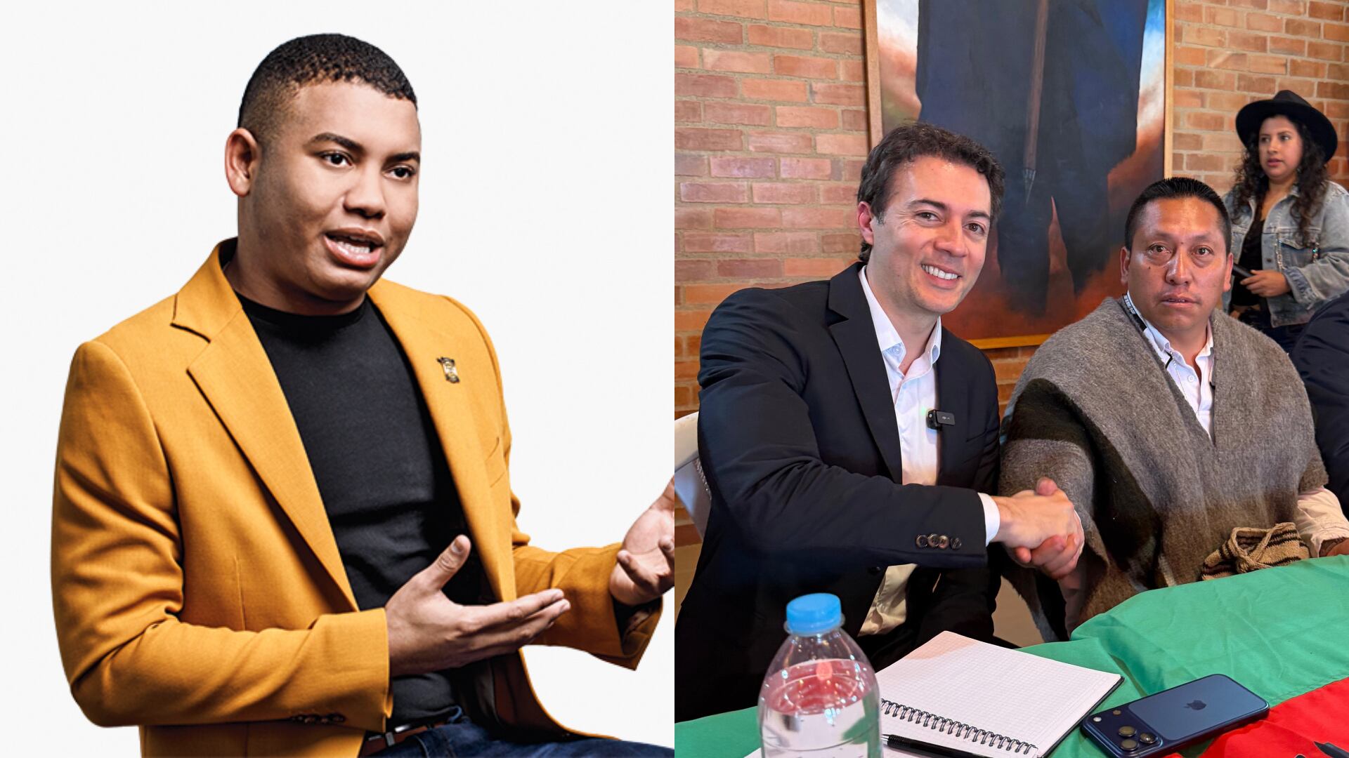 Miguel Polo Polo y Daniel Quintero.