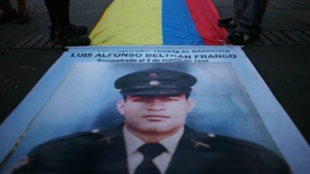 Luis Alfonso Beltrán, uno de los secuestrados por las FArc (Foto: Ap)