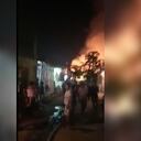incendio en el barrio La Bendición de Barranaquilla