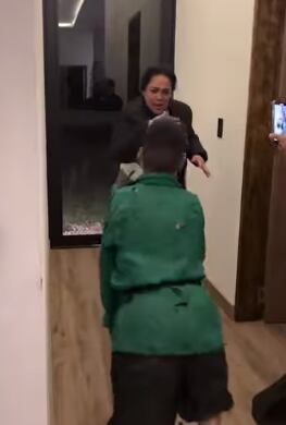 El susto que se llevó la mamá de Yéferson Cossio con un "duende real".