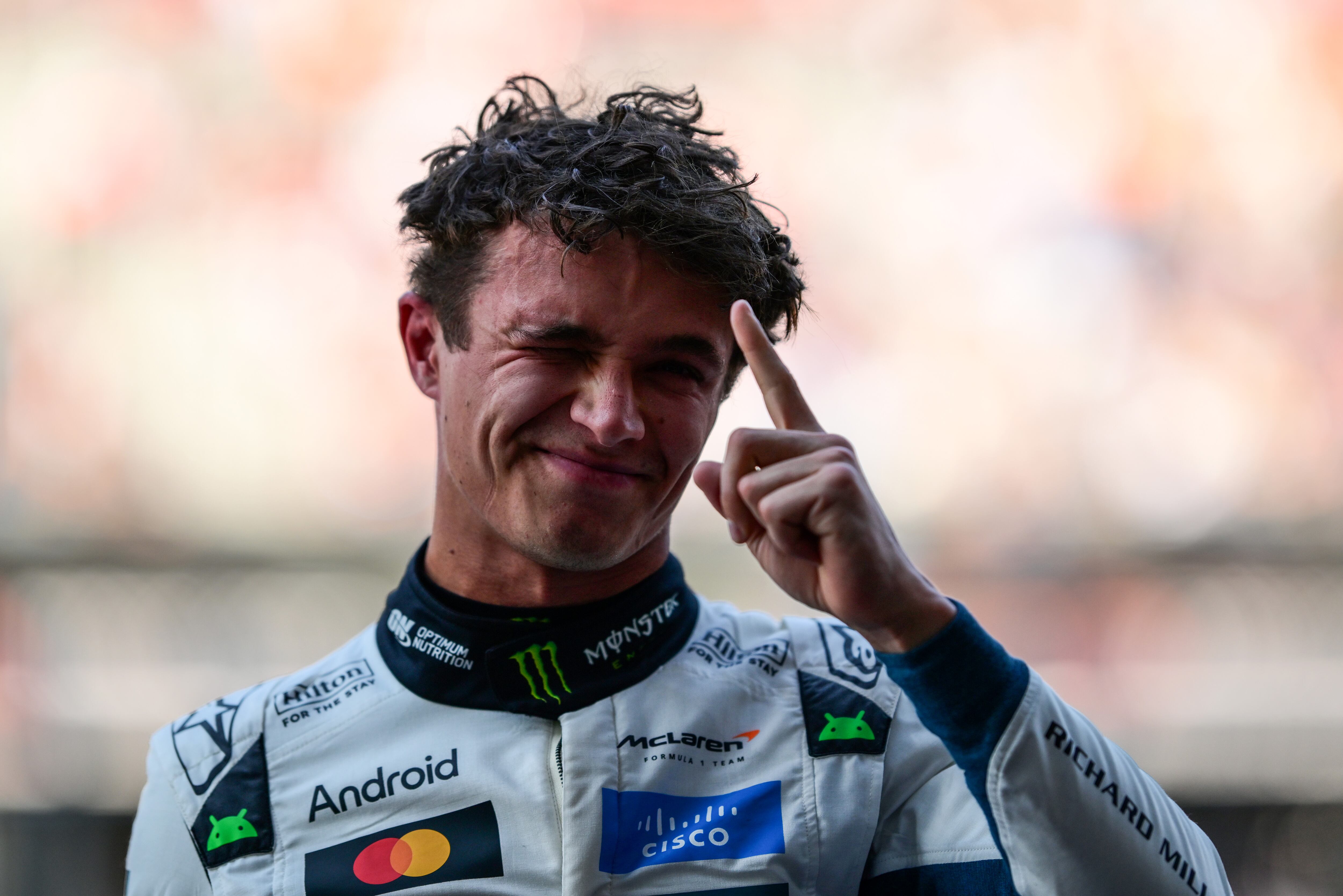 El piloto británico Lando Norris.