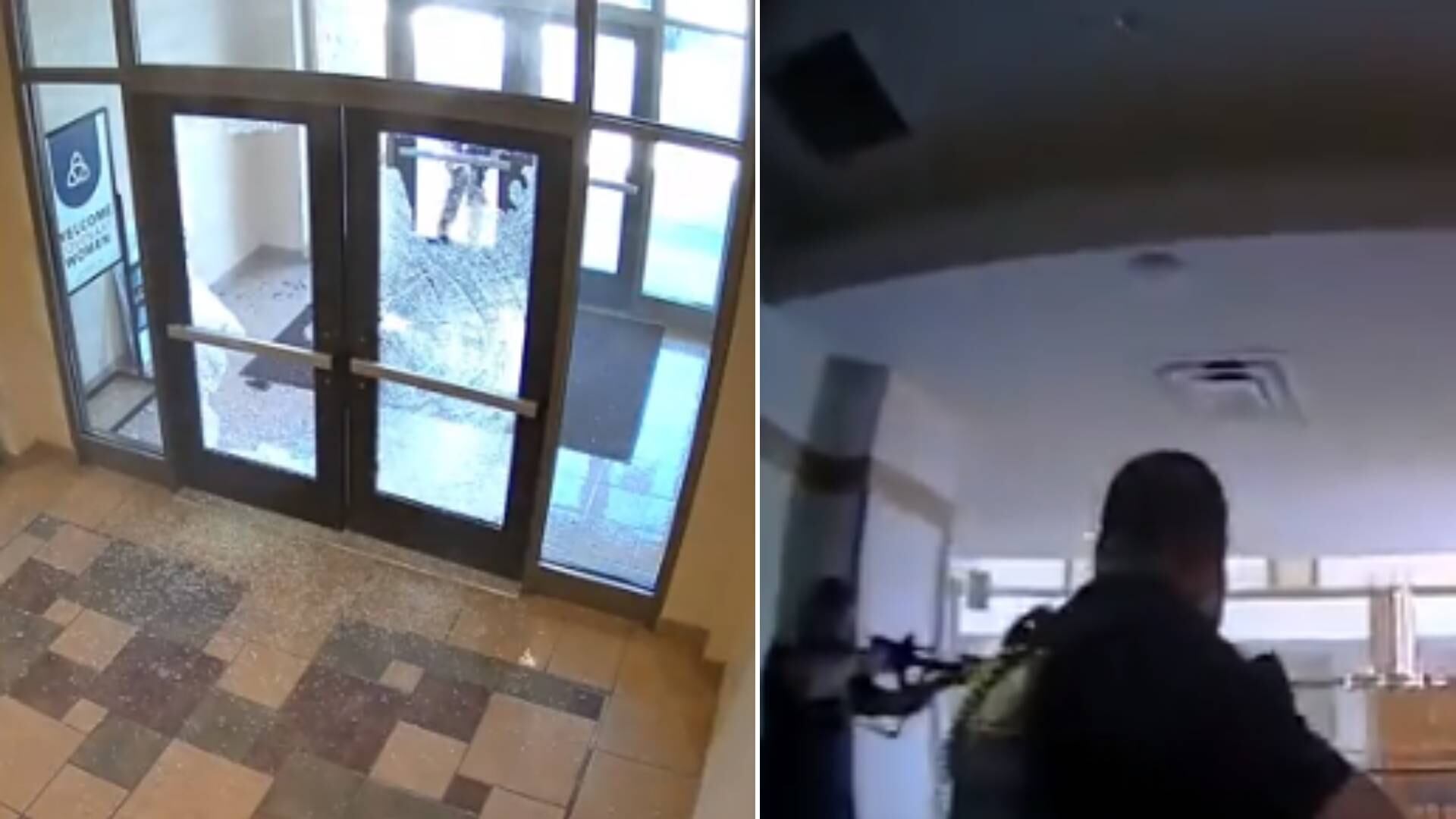 Imágenes difundidas por @