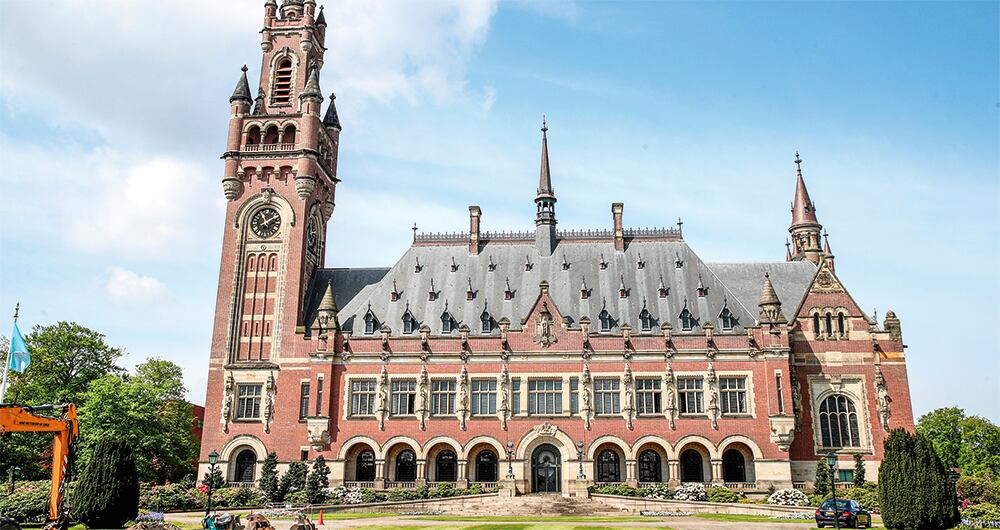 Palacio de La Paz en La Haya, Países Bajos.