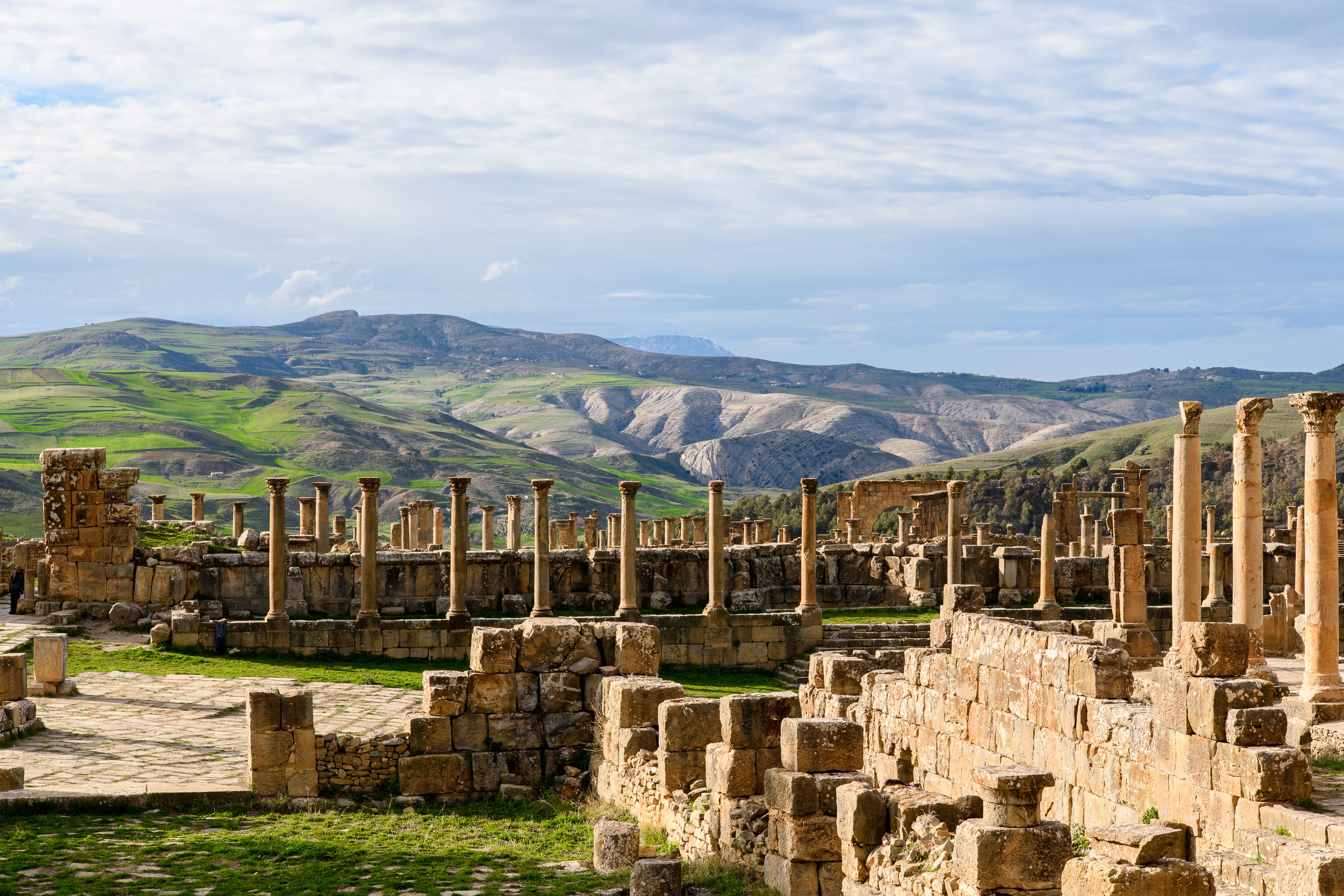 Ruinas de Djemila, Argelia