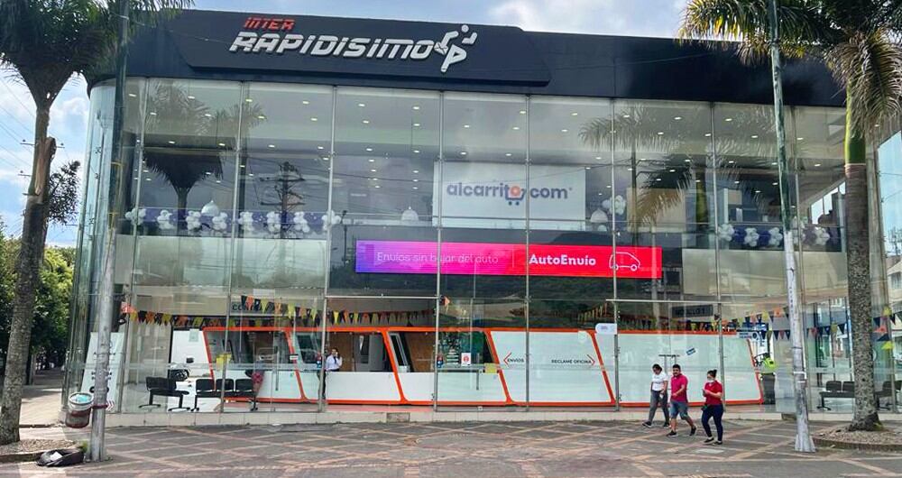 Tienda física de Alcarrito.com, que pertenece a Inter Rapidísimo