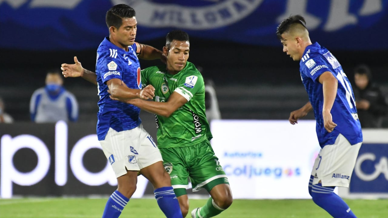 Millonarios y Equidad abrieron la fecha 15 de la Liga Betplay 2022-I