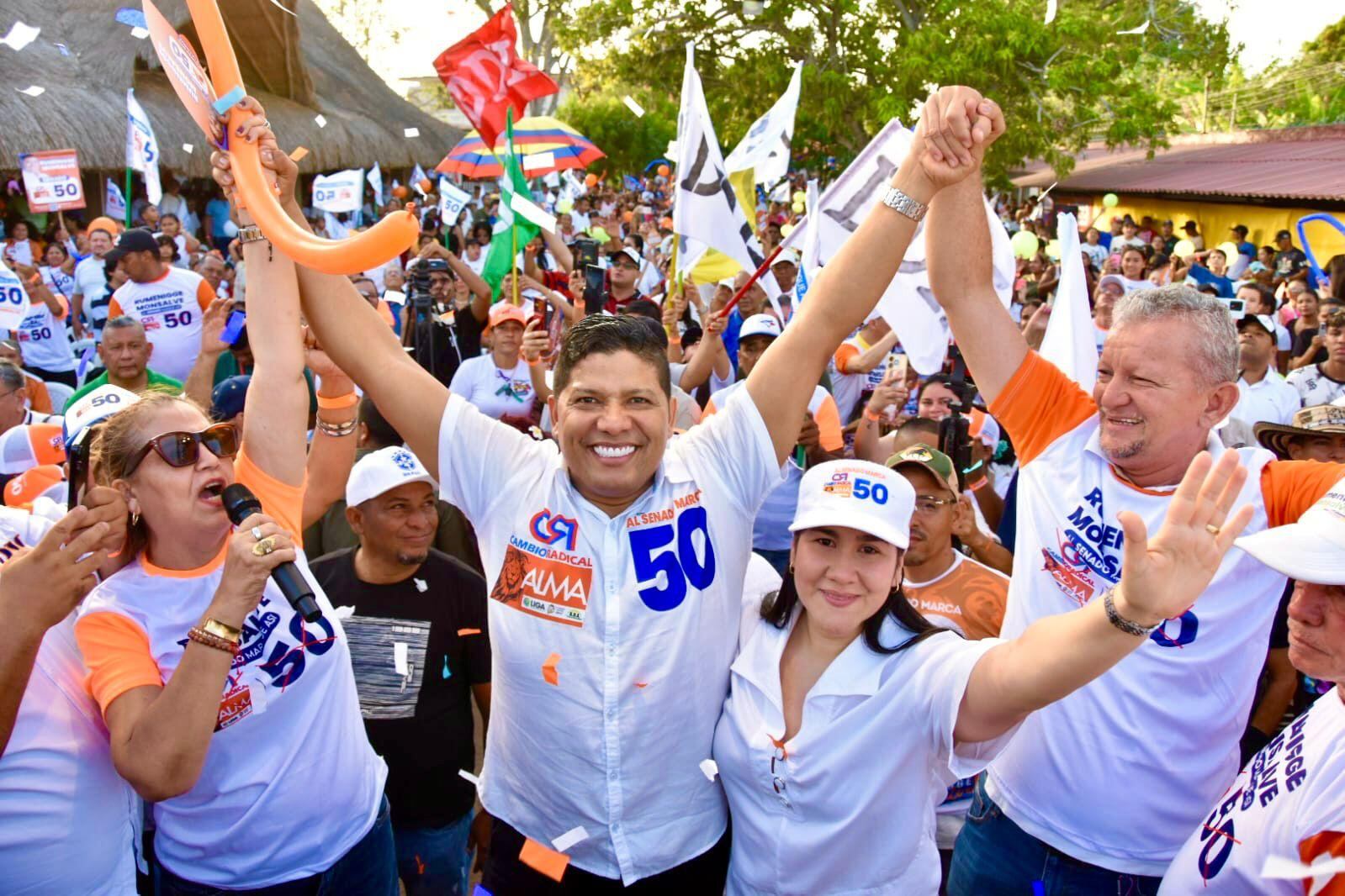 Rumenigge Monsalve, candidato cristiano con apoyo interreligioso y social