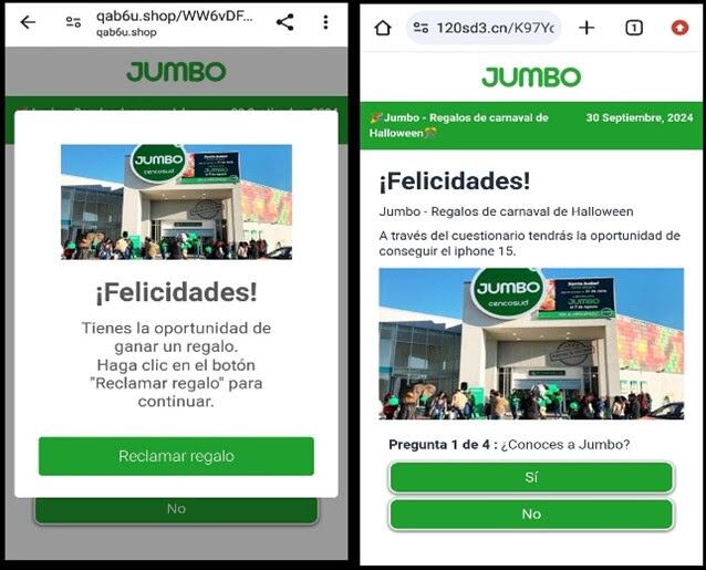 Las autoridades han alertado a los usuarios sobre una nueva estafa en WhatsApp que simula ser una encuesta de un conocido supermercado, aprovechándose de la temporada de Halloween para atraer a las víctimas.