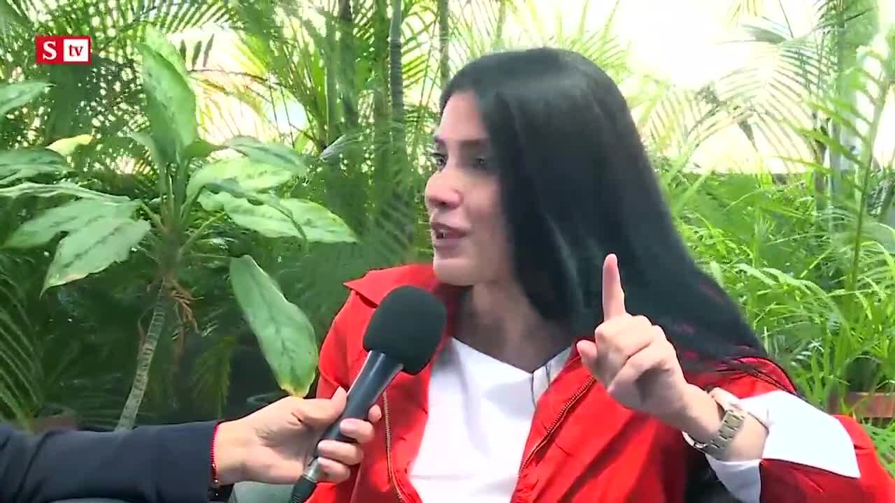 Exsenadora, Aida Merlano.