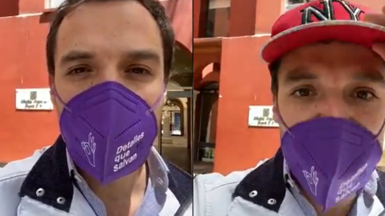 Luis Ernesto Gómez le responde al jóven que le dijo "me da asco"