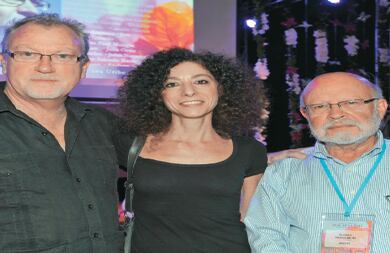Jon Lee Anderson, Leila Guerriero y Álvaro Tirado Mejía.