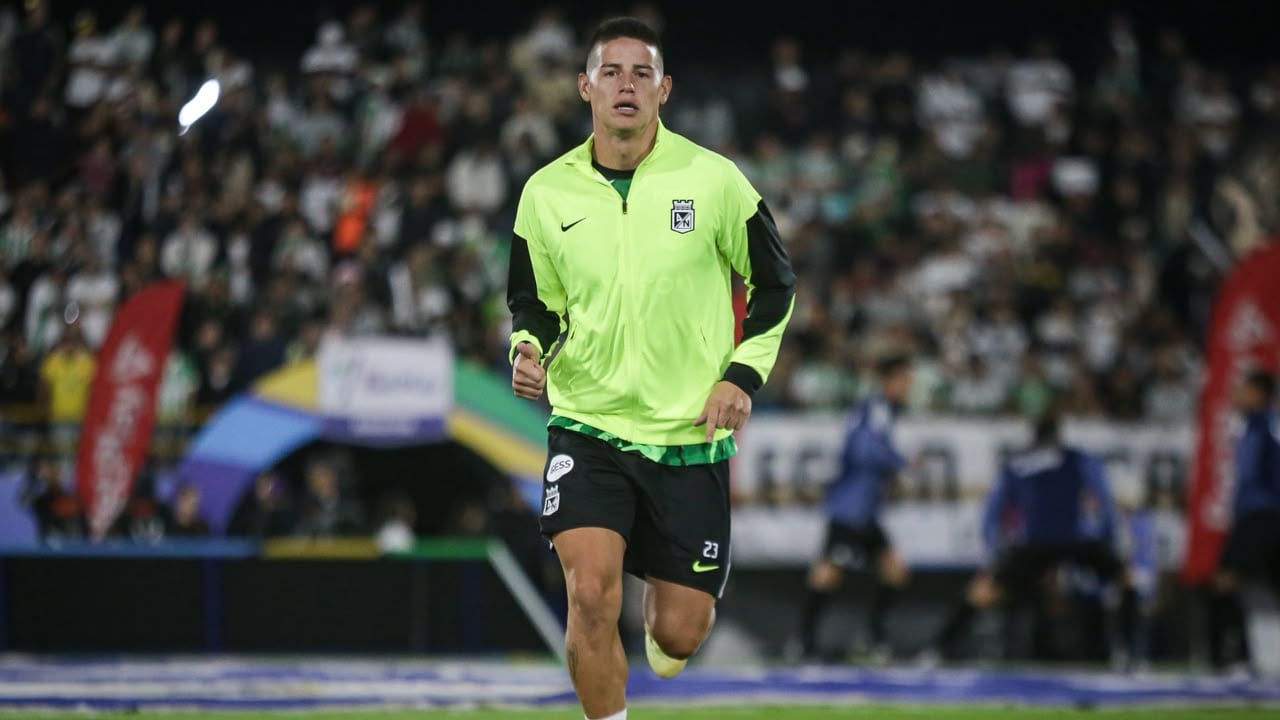 James Rodríguez juega contra Inter Bogotá