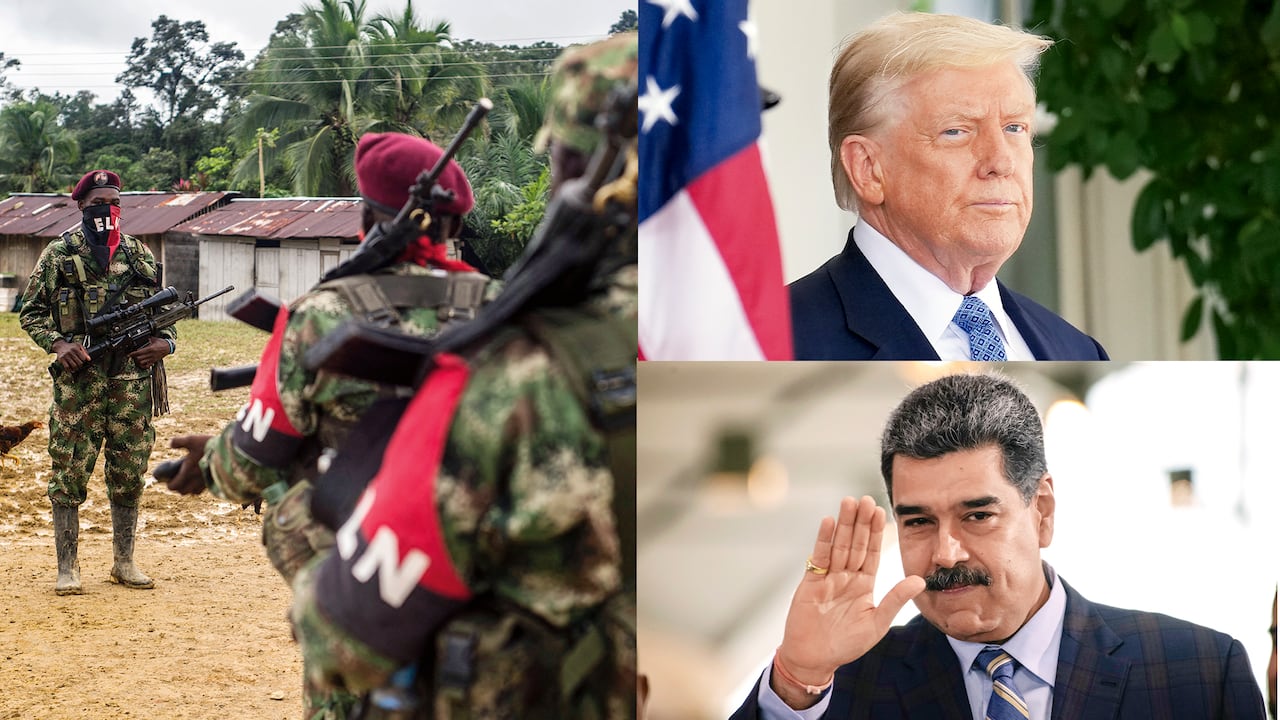 La guerrilla sería la primera línea de defensa del dictador en la frontera colombiana en caso de que se concrete una invasión de Estados Unidos.