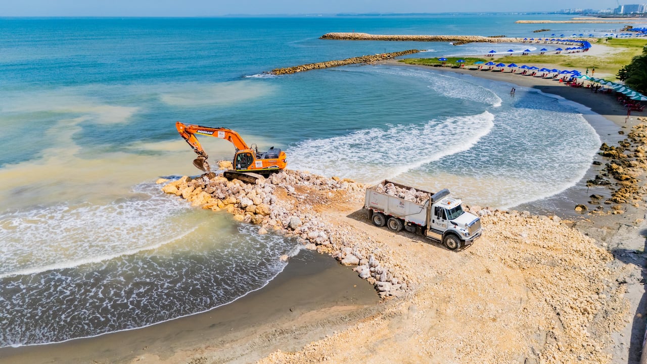 Gran Malecón del Mar en Cartagena inicia obras de la fase II.