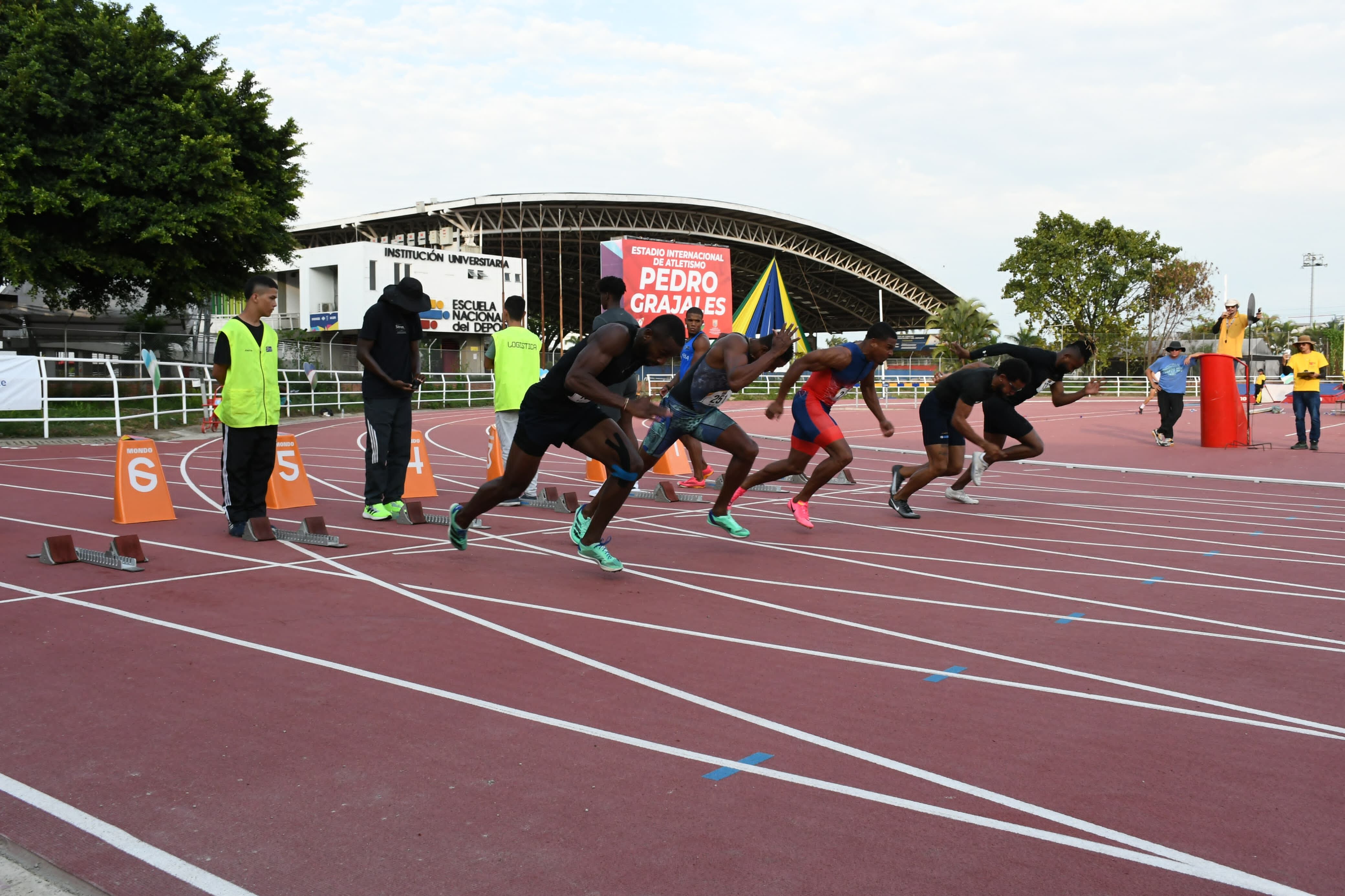 Estadio de atletismo Pedro Grajales en Cali