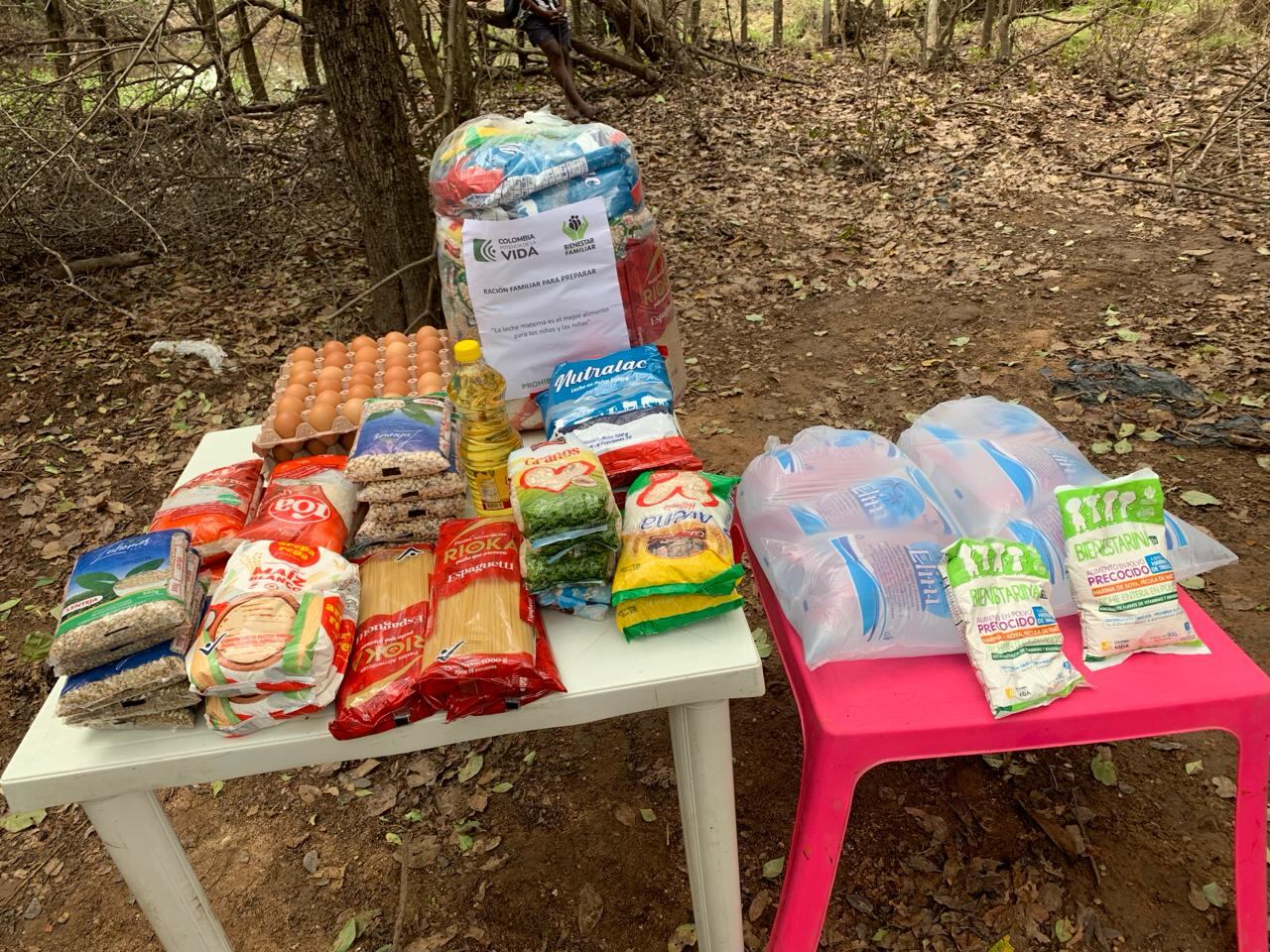 El ICBF detalla que sí está entregando alimentos. Priorizaron a las comunidades más vulnerables y alejadas.