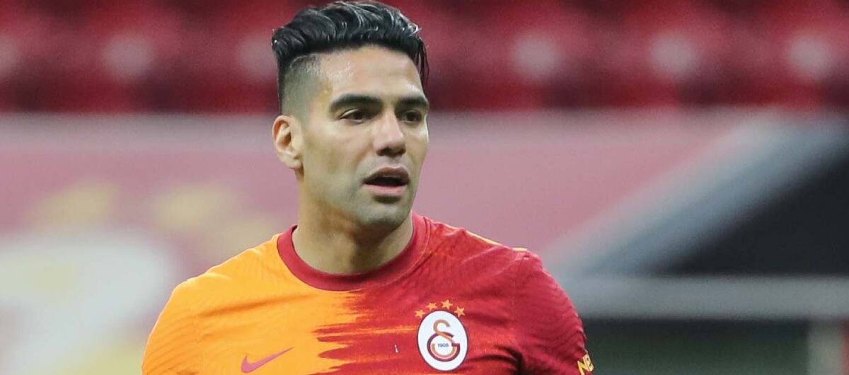 Falcao en Galatasaray. Foto: DeFodi Images via Getty Images