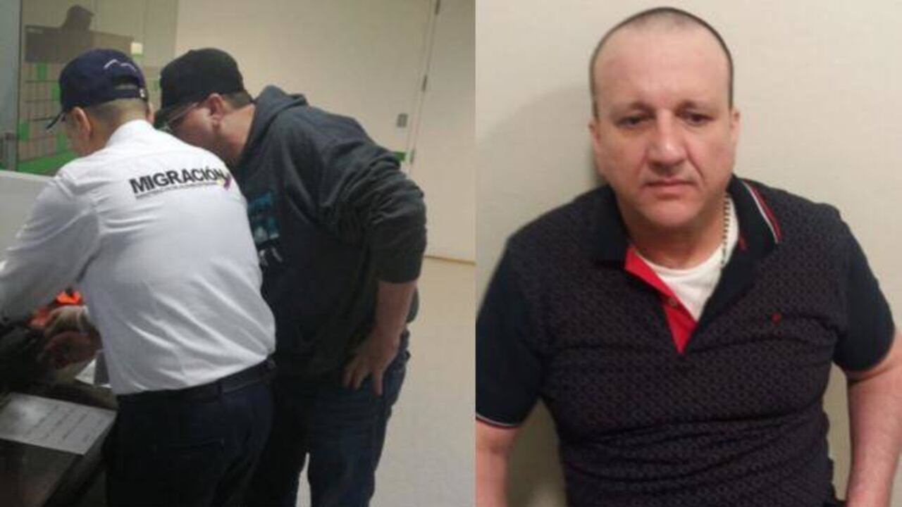 Macaco regresó al país y de inmediato fue puesto a disposición de la Fiscalía.