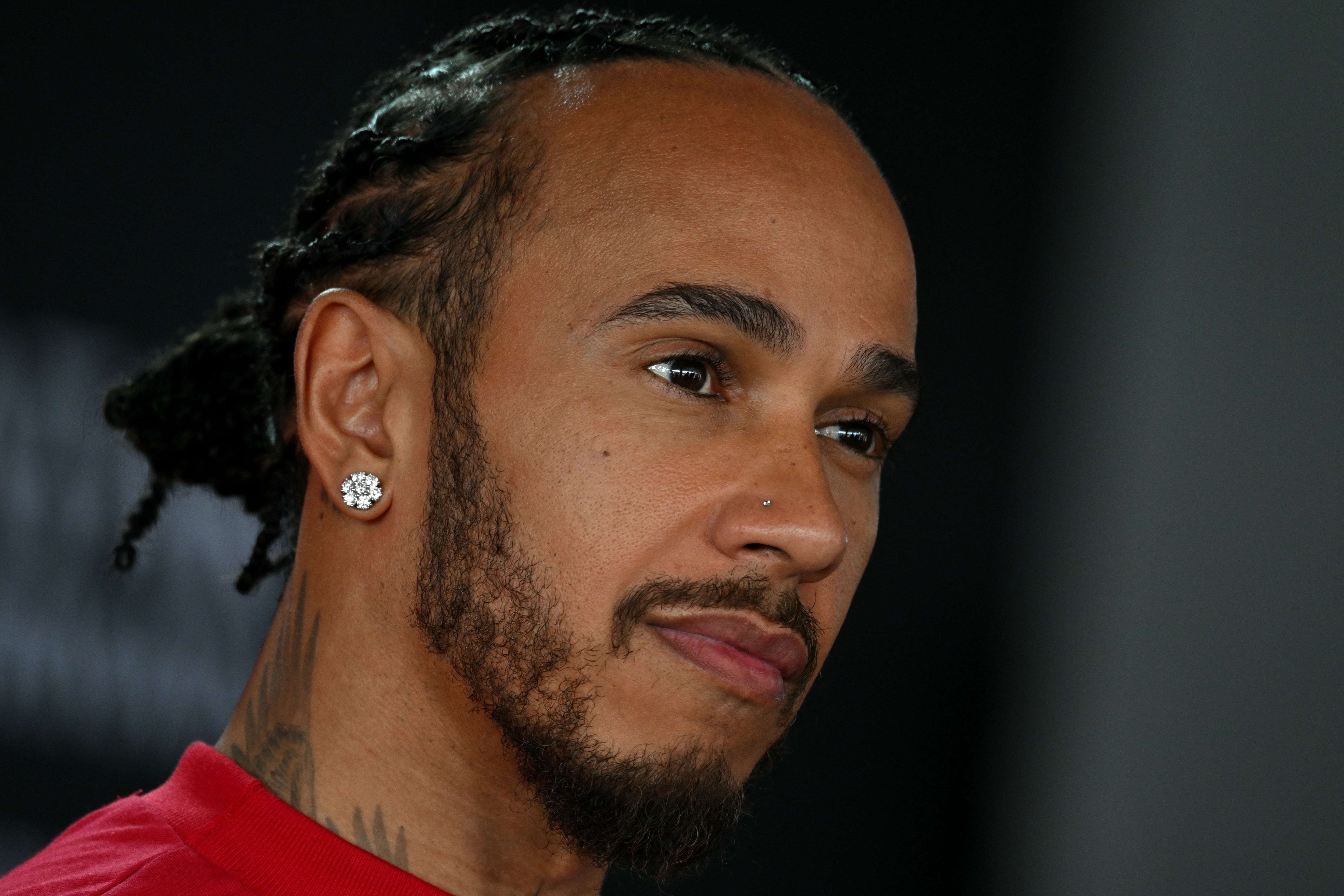 Lewis Hamilton piloto de Ferrari