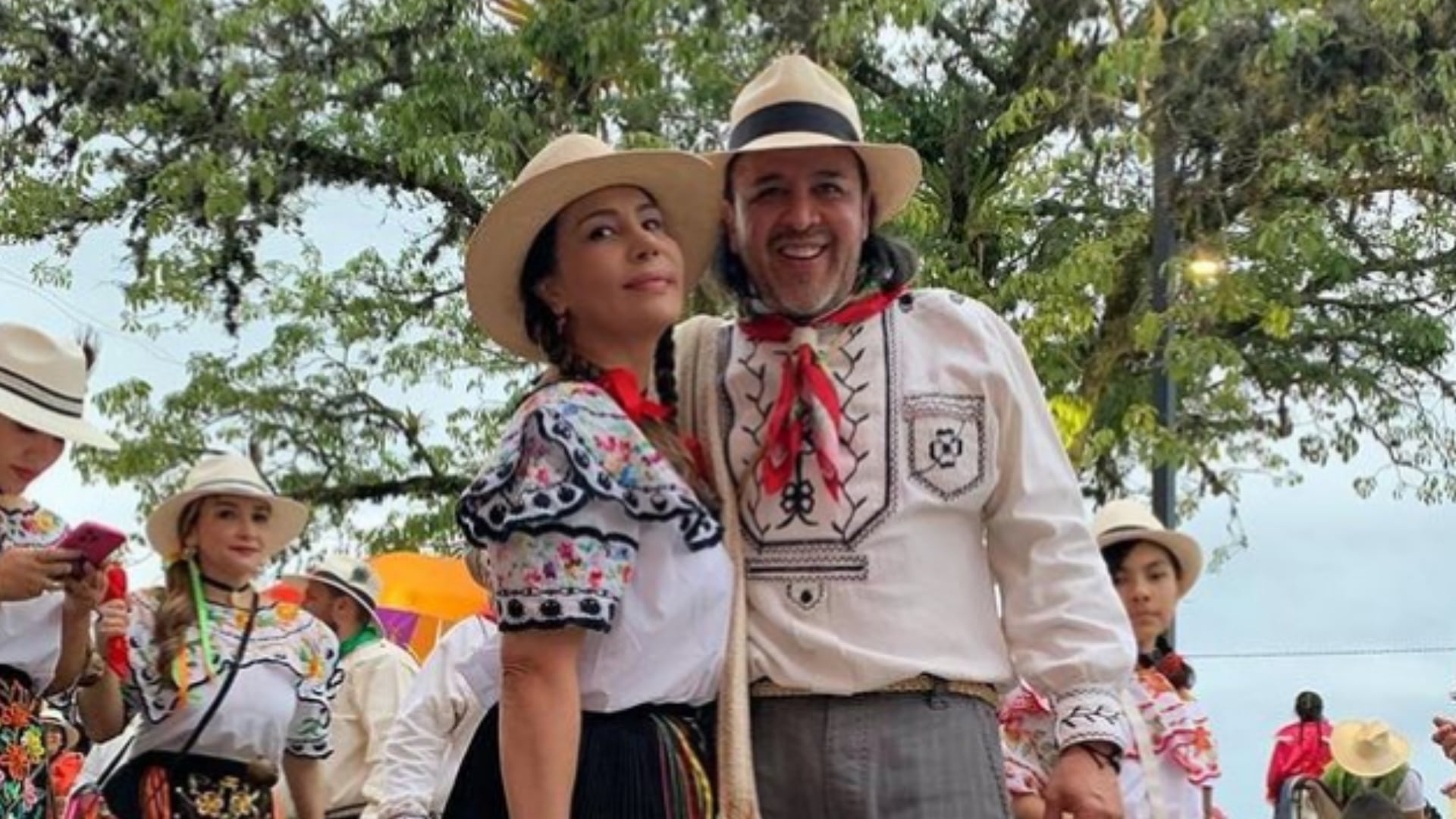 Nórida Rodríguez y Toto Vega