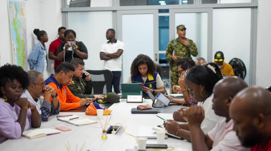 Consejo de gestión del riesgo en Chocó.