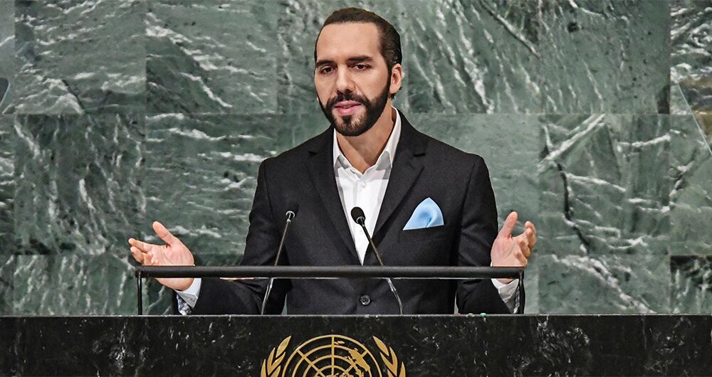 Presidente de El Salvador, Nayib Bukele