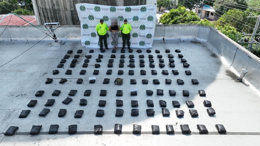 Incautación de marihuana en Barranquilla