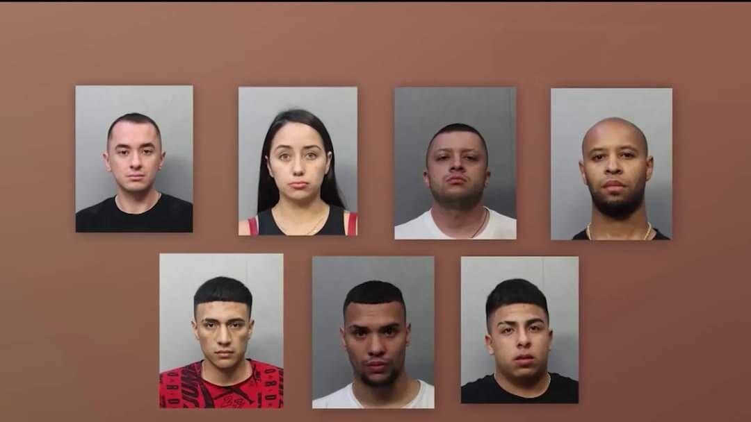 Banda que robaba viviendas en Miami Dade