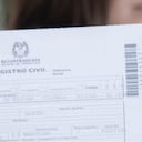 Registro civil de nacimiento de la Registraduría Nacional de Colombia
