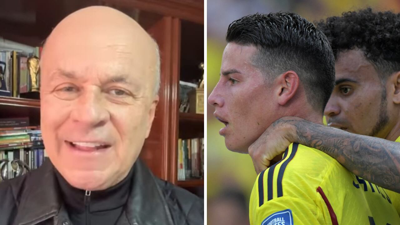 Carlos Antonio Vélez no quedó del todo contento con el partido de James Rodríguez.