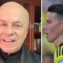 Carlos Antonio Vélez no quedó del todo contento con el partido de James Rodríguez.