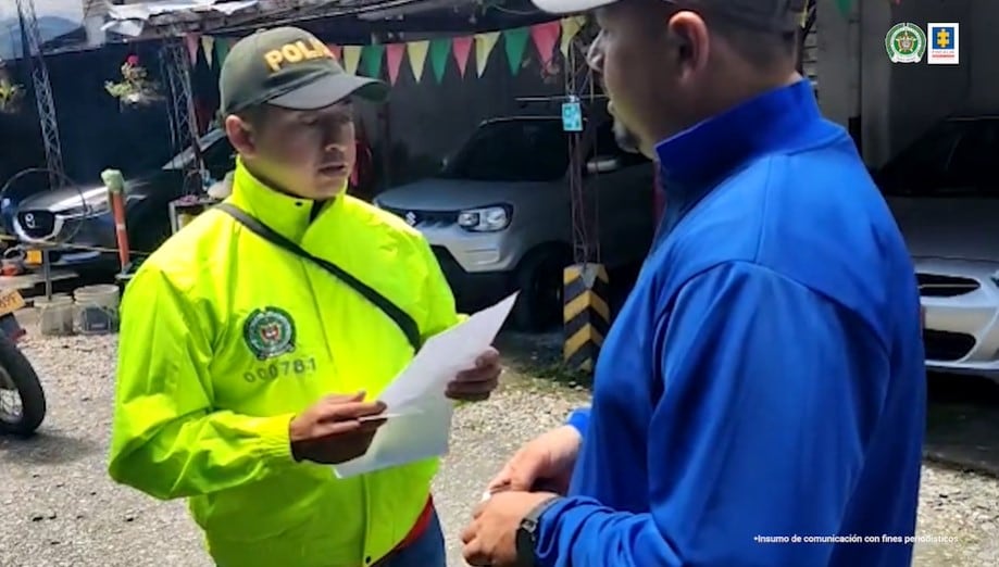 Pablo César Herrera Correa, gerente de la empresa Proyecta y James Herrera Peña, director de la Escuela Taller en el municipio de Salamina. Capturados por el caso Mario Castaño.