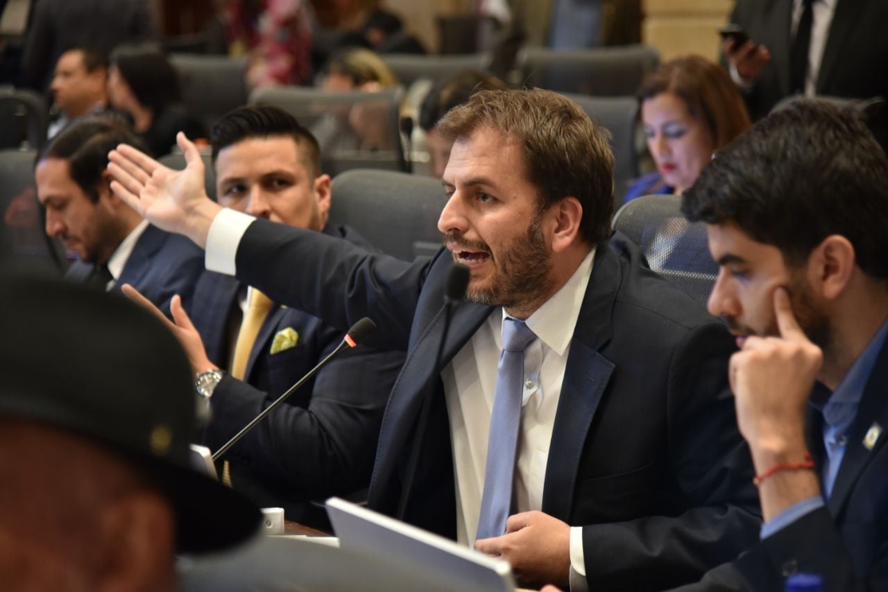 Representante del Centro Democrático, Andrés Forero.