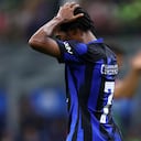 Juan Guillermo Cuadrado regresó lesionado al Inter