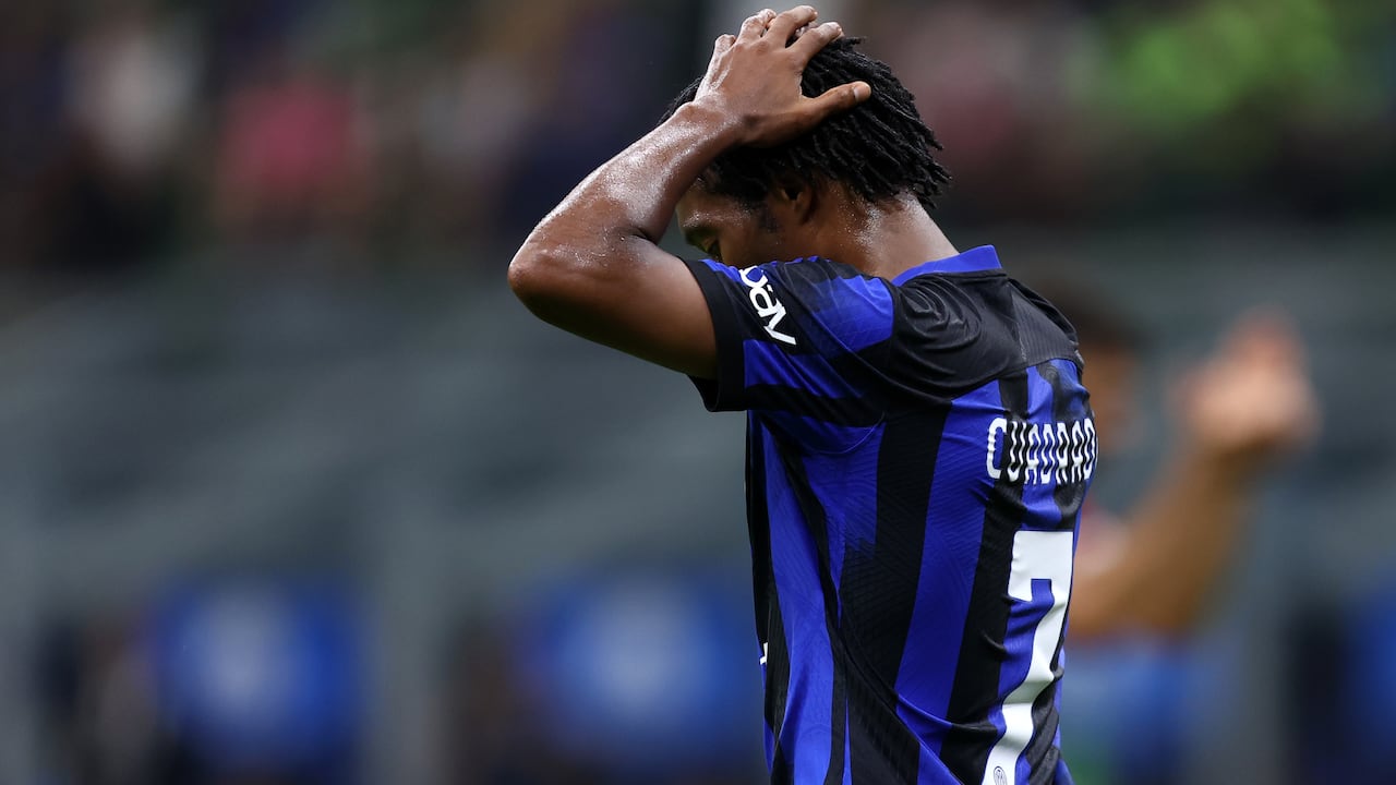 Juan Guillermo Cuadrado regresó lesionado al Inter