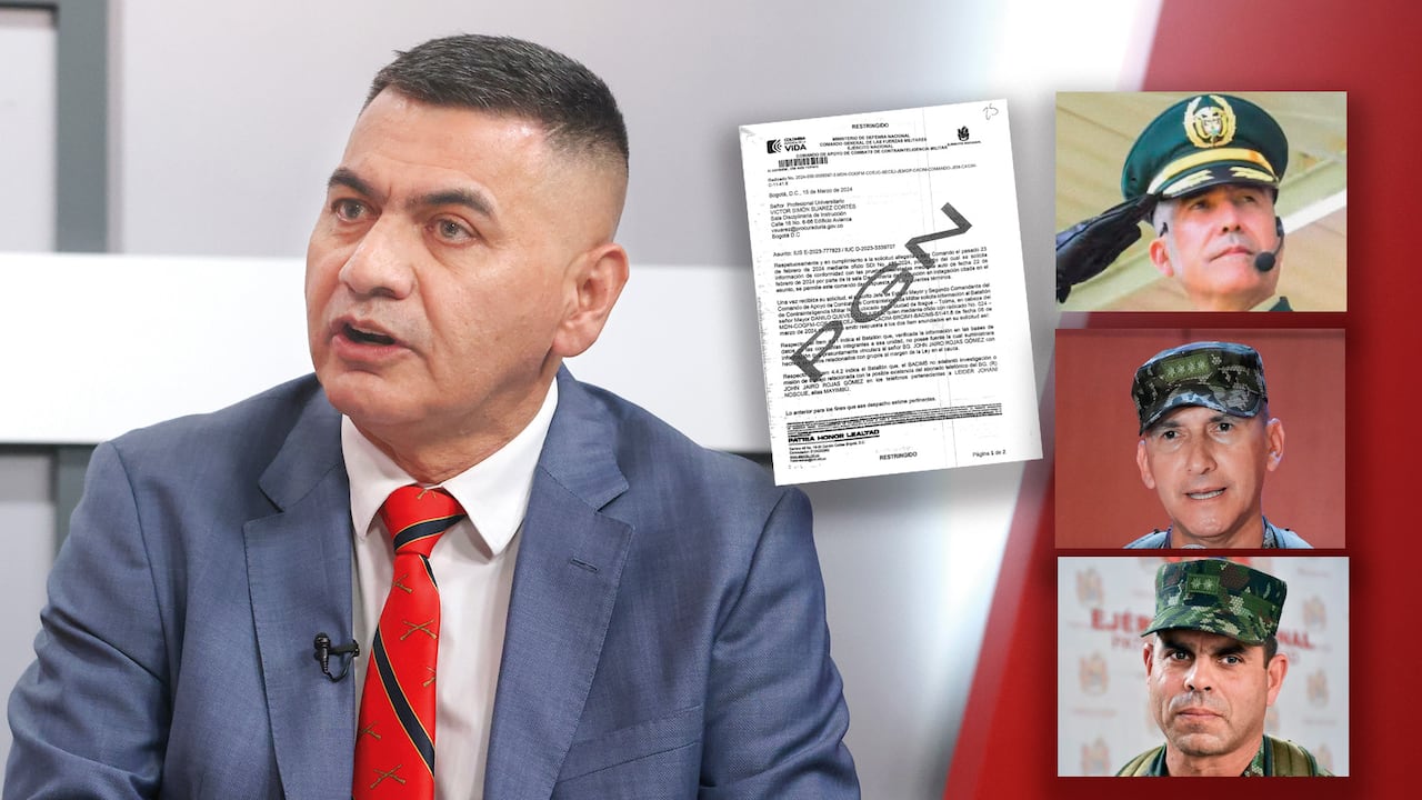 El general (r) Jhon Rojas entregó nombres de los generales activos que estarían, según su versión, detrás del plan que se armó para desprestigiarlo.