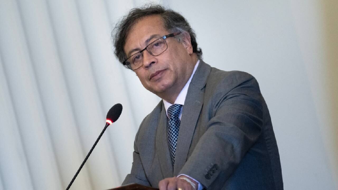El presidente de Colombia, Gustavo Petro, interviene en la OEA.