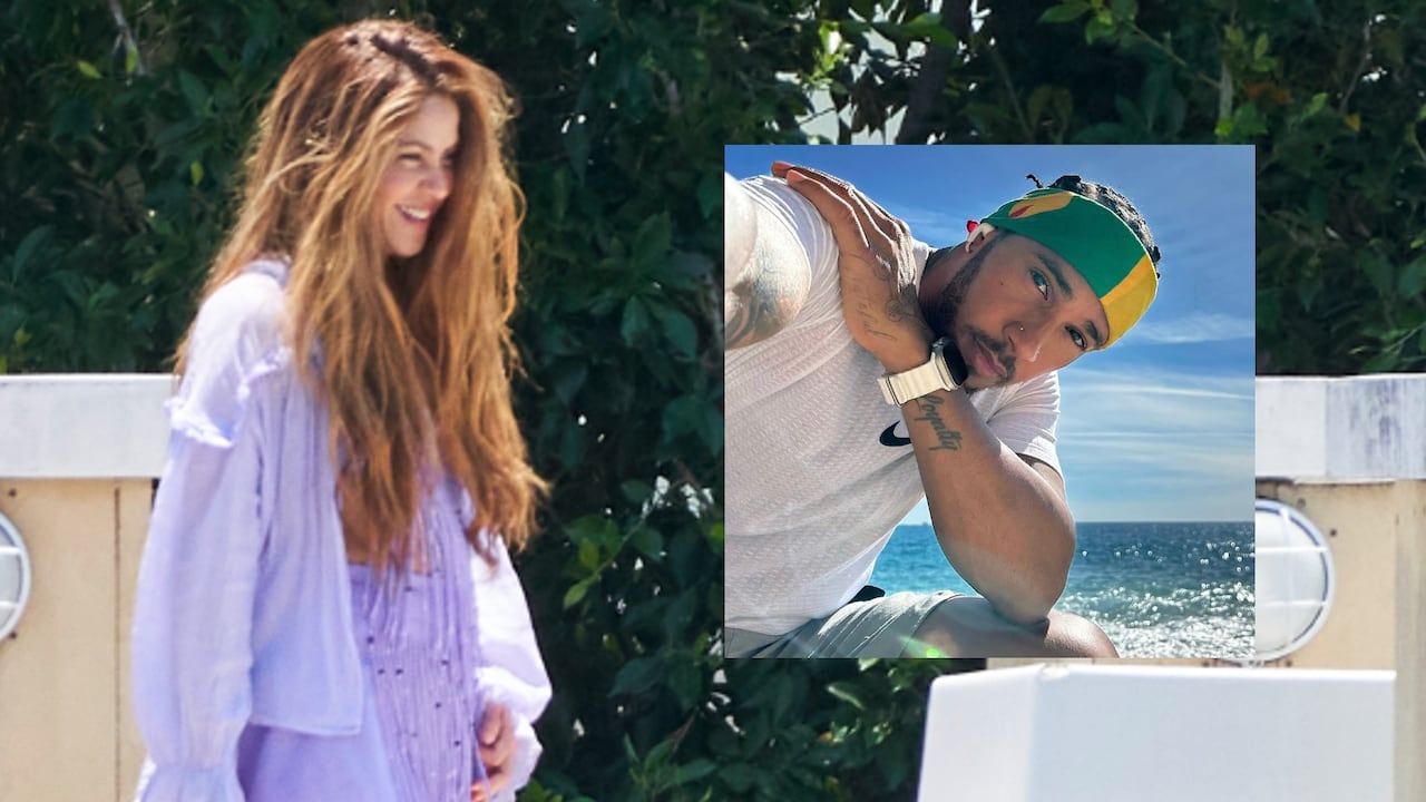 Críticas a Shakira por el bikini que usó con Lewis Hamilton.