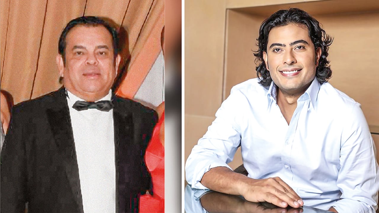 El empresario Euclides Torres (izq.) es el líder de un poderoso clan de la costa caribe. En campaña, según la Fiscalía, habría desempeñado un papel determinante, de la mano de Nicolás Petro, hijo del presidente de la república.