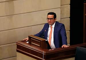Edward David Rodríguez
Representante a la Cámara
Cámara de Representantes
Objeciones Presidenciales a la JEP
JEP
Debate JEP
Congreso
Bogota, Abril 8 de 2019
Foto León Darío Peláez/ Semana