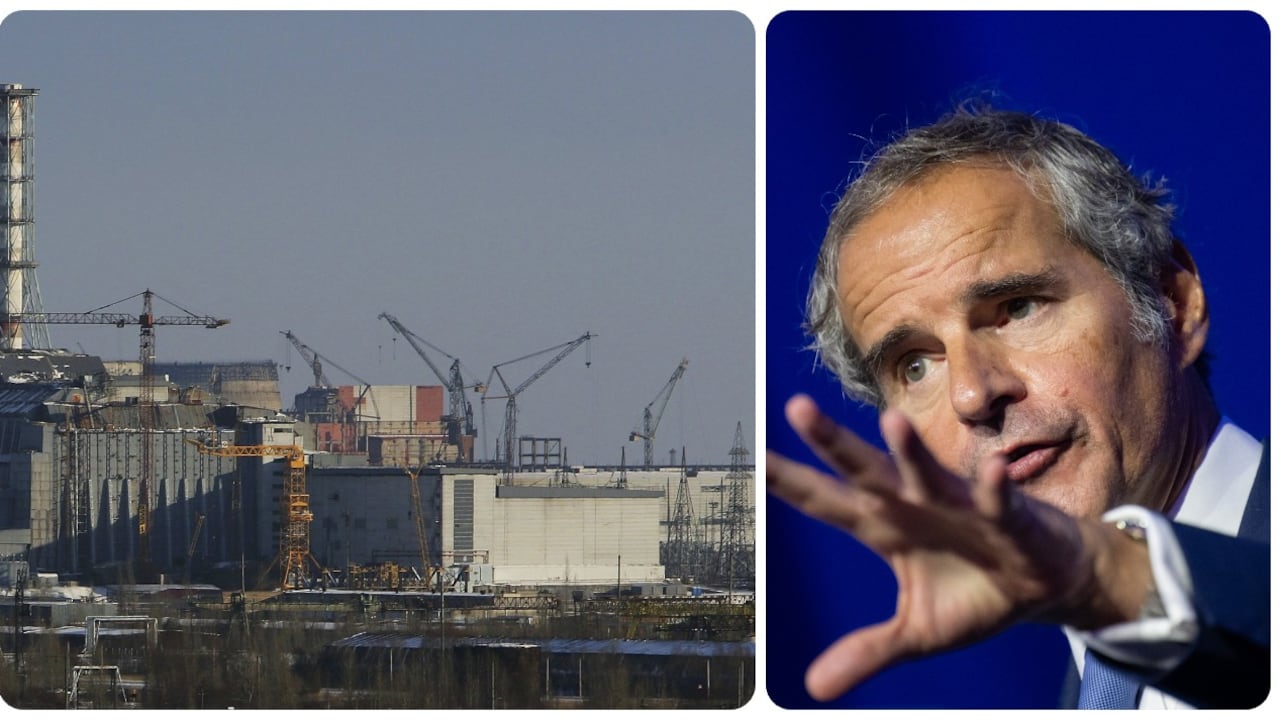 Ucrania informa de una "situación de emergencia" en la central nuclear de Chernóbil