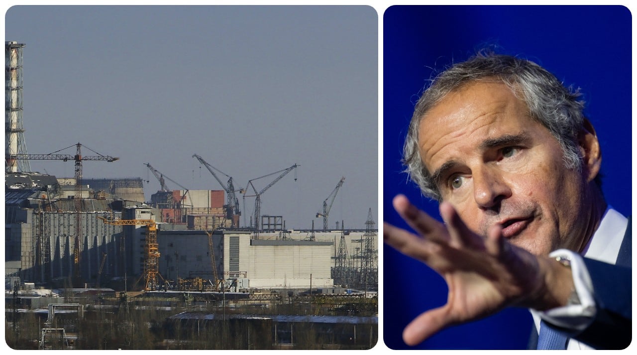 Ucrania informa de una "situación de emergencia" en la central nuclear de Chernóbil