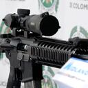 Armas y munición incautada al Clan del Golfo en Antioquia
